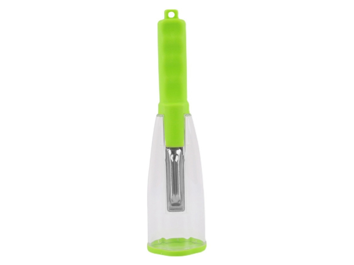 Pelador De Frutas E Verduras Aço Inox Com Contêiner