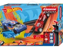 Pista CARRERA GO Hot Wheels: Night Shifter + IW50 Concept (Idade Mínima: 6 Anos - 150 x 92 cm)