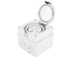 Tomada industrial SP 56SO532, padrão australiano, 5 furos, IP66, 32A, à prova d'água