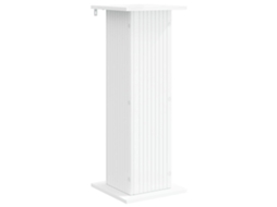 Conjunto 1 Suporte Moderno Para Plantas Vidaxl Branco Derivados De Madeira (30,5 X 30 X 80,5 Cm)