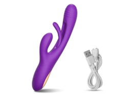Vibrador de Ressonância de Três Pontos Masturbador Feminino Roxo YIZHOOD