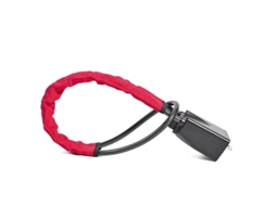 Trava de volante, corrente antifurto flexível, dispositivo antifurto físico universal para carros.