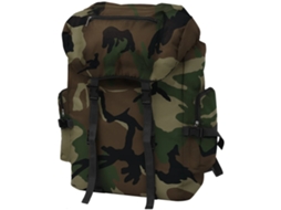 Backpack, Backpacks Vidaxl Verde Tecido (65 L)