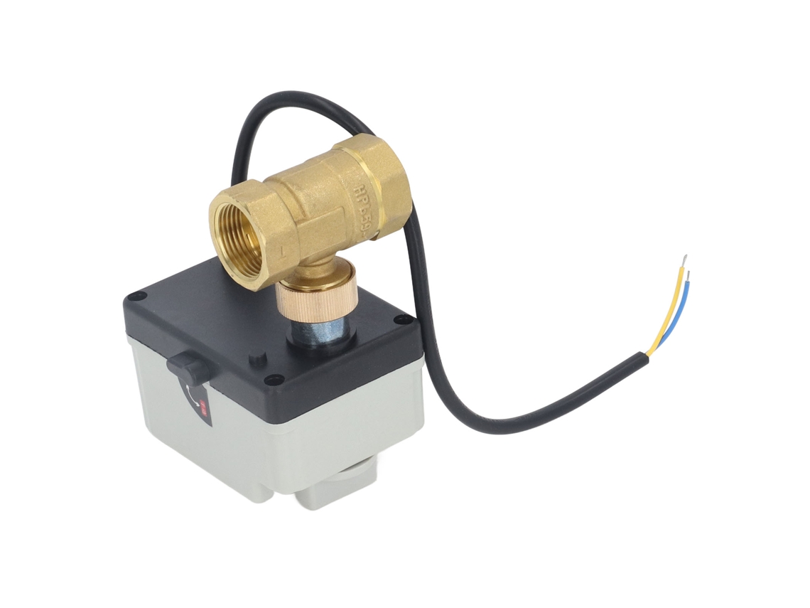 Válvula De Bola Motorizada Normalmente Fechada Dn20