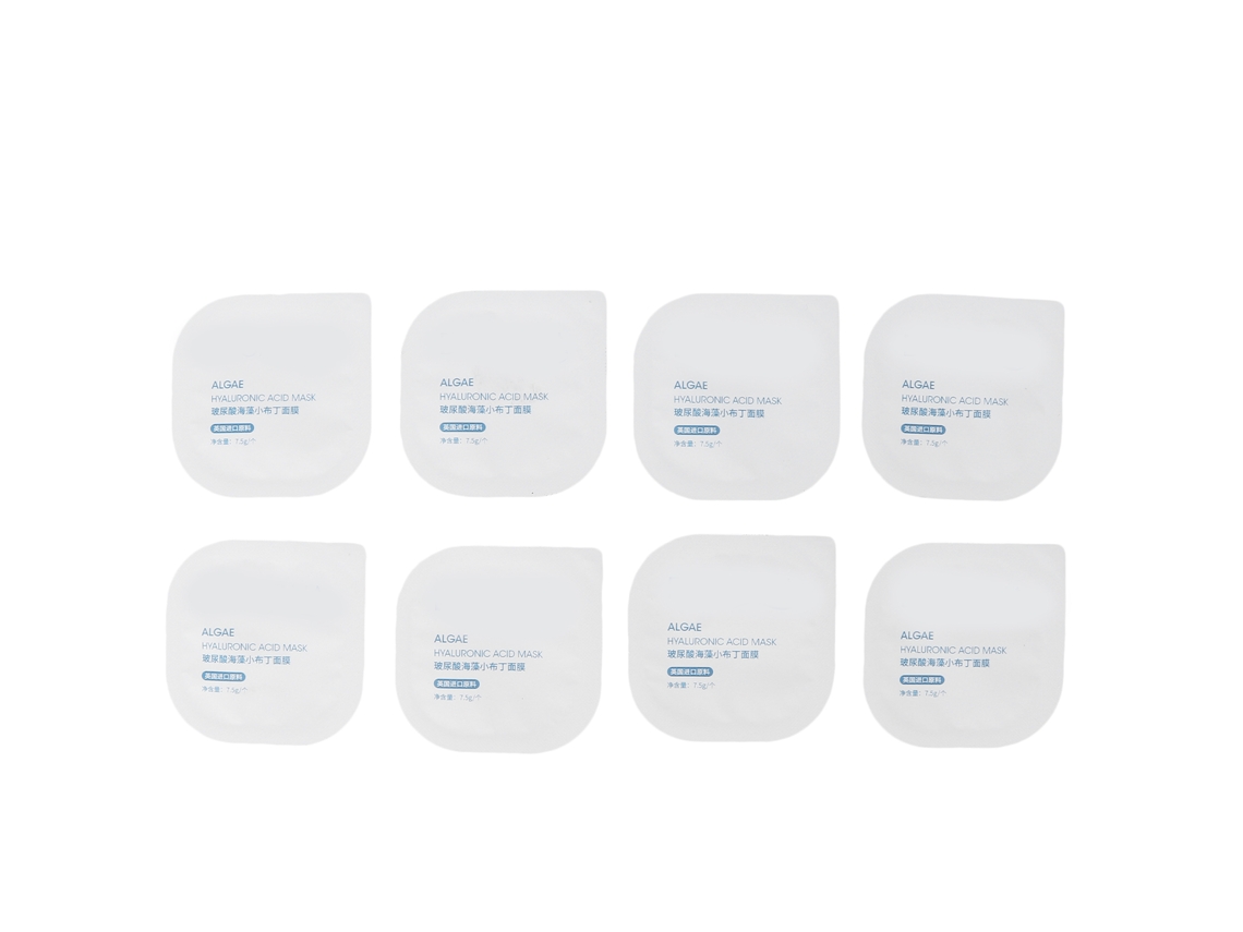 8 Unidades De Máscara De Argila Hidratante E Humectante Para Rostro 2.1oz