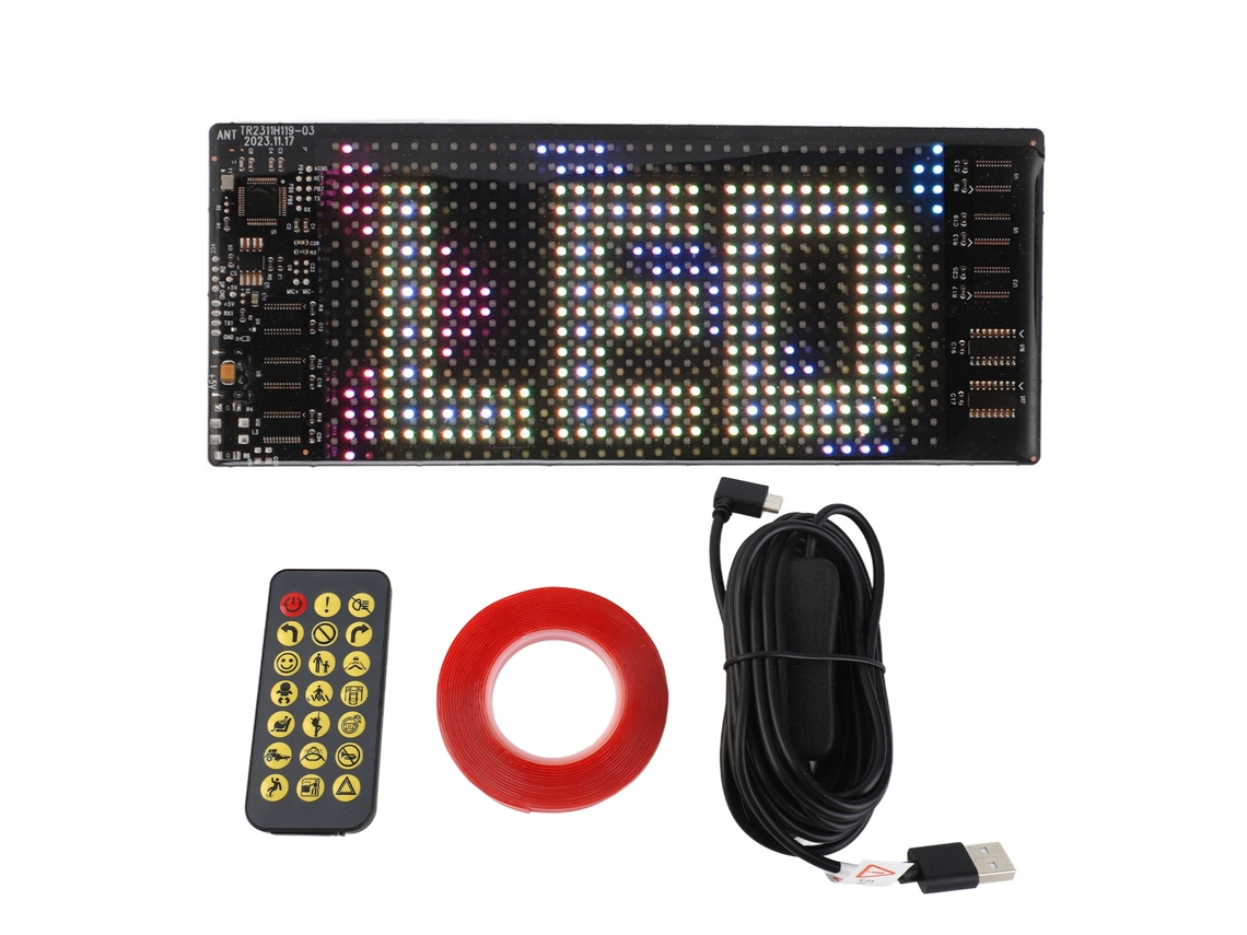 Luz Led Carro Sinal Flexível Personalizável LAXISCREED