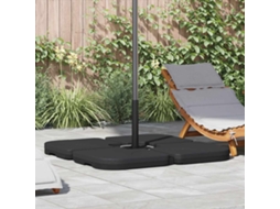 Vidaxl Base De Guarda-sol Portátil Areia/água 60 L