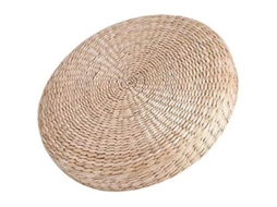 Almofada Tatami Redonda Acolchoada para Jardim e Sala de Jantar