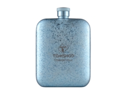 Garrafa de Whiskey de Titânio 170ml para Camping