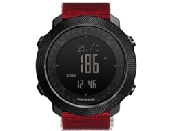 Relógio esportivo digital masculino North Edge Apache, à prova d'água até 50 m, rosa Ly Ebike