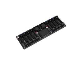 Probador De Baterías 18650 De 8 Canales Com Tela Tft De 2.4 Polegadas Para Medir Capacidade