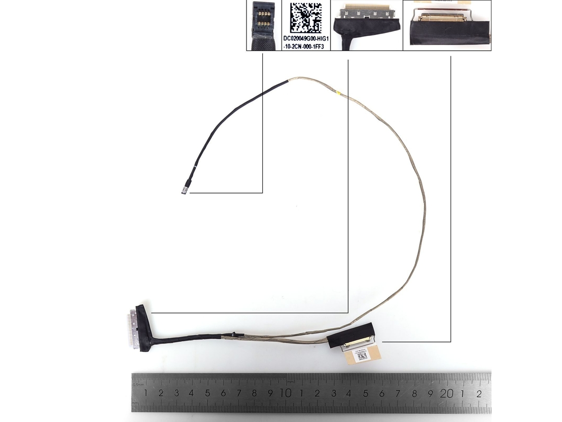 Cabo Lcd/led Acer A315 24p 30pin 0.5. Dc020049g00 Comparativo