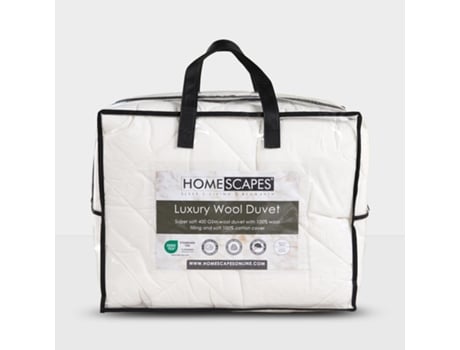 Edredão Homescapes Heavy Warm Washable Branco (135x200)