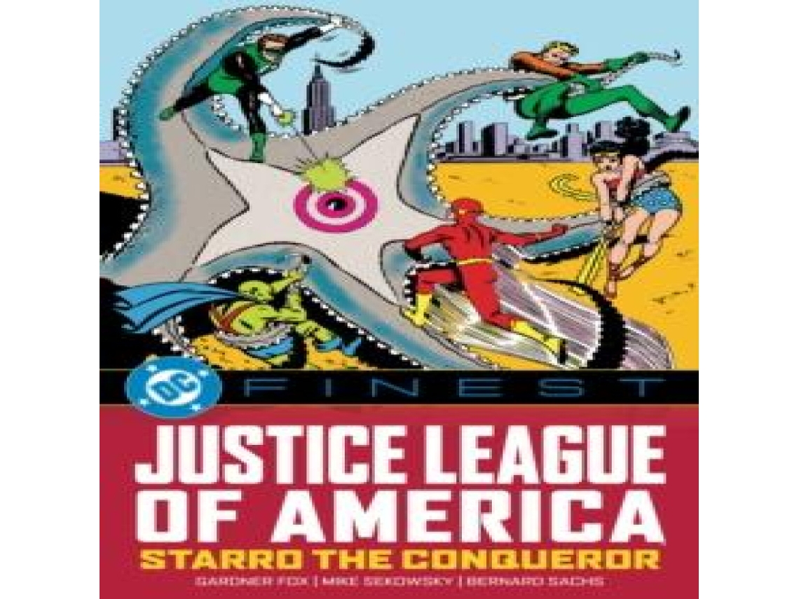 Livro DC Finest Justice League of America Starro the Conqueror de Gardner Fox (Inglês)