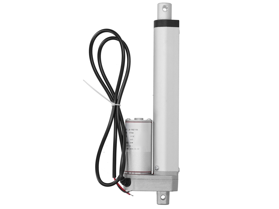 Actuador Linear Industrial Motor Eléctrico De 300n 150mm De Carrera 24vdc Jstgzu5