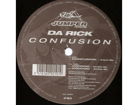 Vinil Confusion, Da Rick Jumper Records