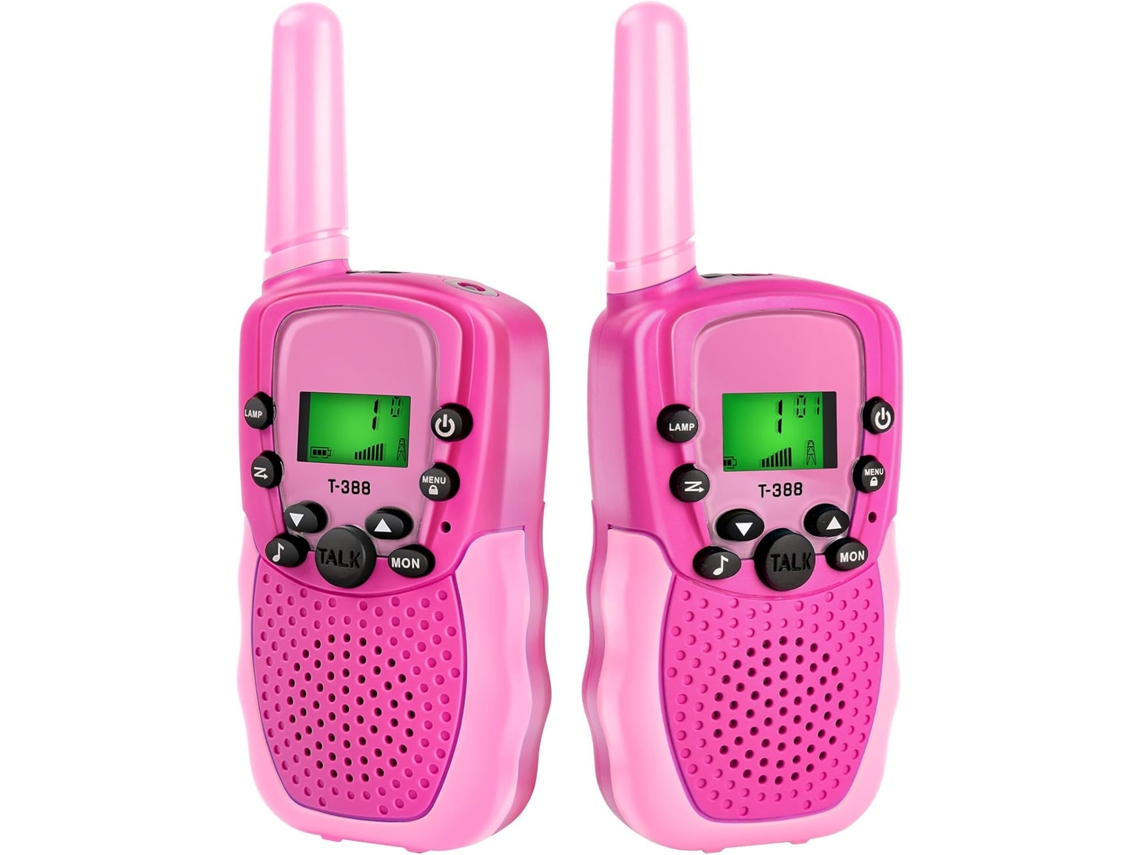 Walkie-talkie infantil, brinquedo para meninos e meninas de 3 a 12 anos com bateria. - aquaforge