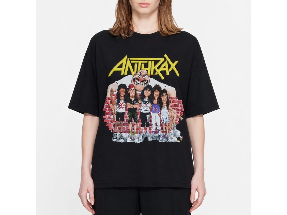 Anthrax Euphoria Group T-shirt Unisex Adults Size:xl
