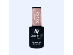Verniz Gel Roxo Ouro Rosa Precioso P2252