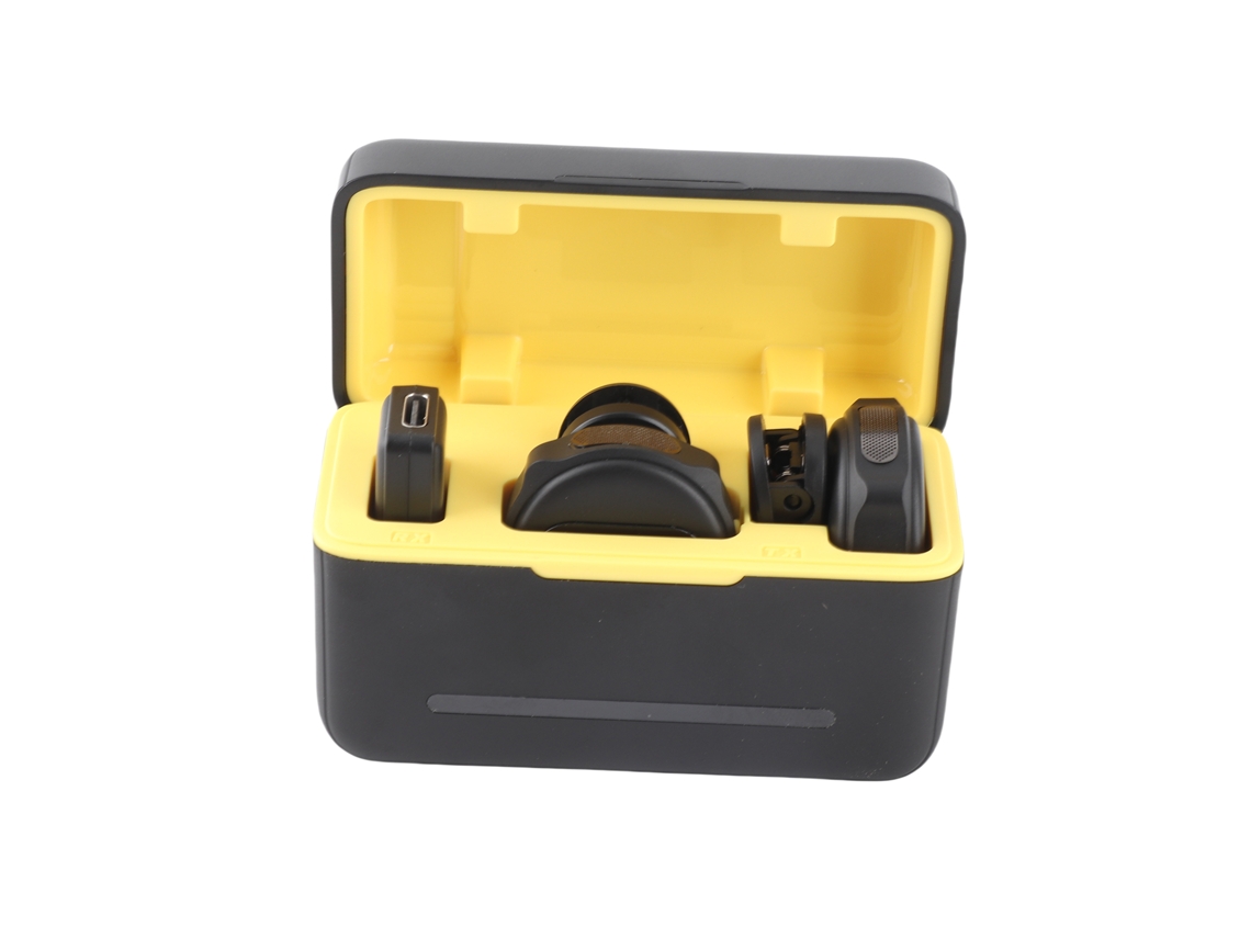 Microfone Lavalier Inalâm Profissional Para Gravação Vídeos Entrevistas Vlogging Compatível Iphone Android