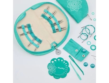 Mindful Mini Jogo De Agulhas De Renda Interch 5cm Knit Pro