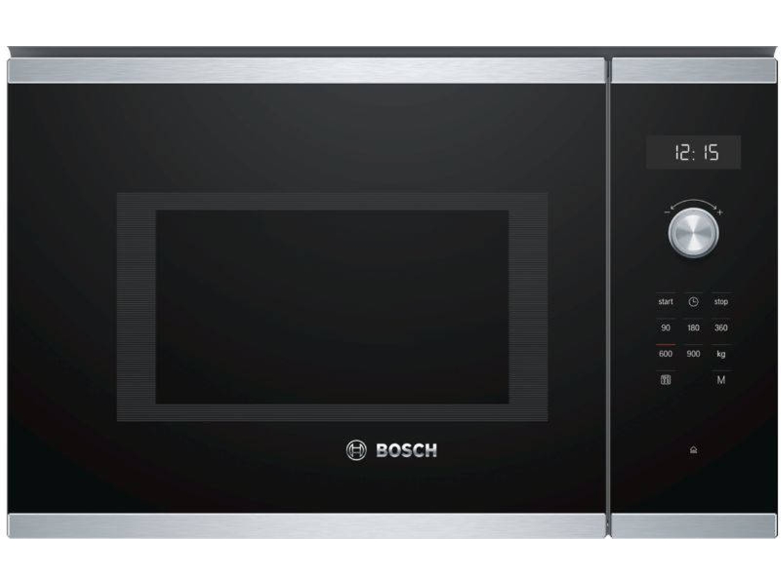 Micro-ondas Encastre BOSCH BFL554MS0 (25 L - Com Grill - Preto)