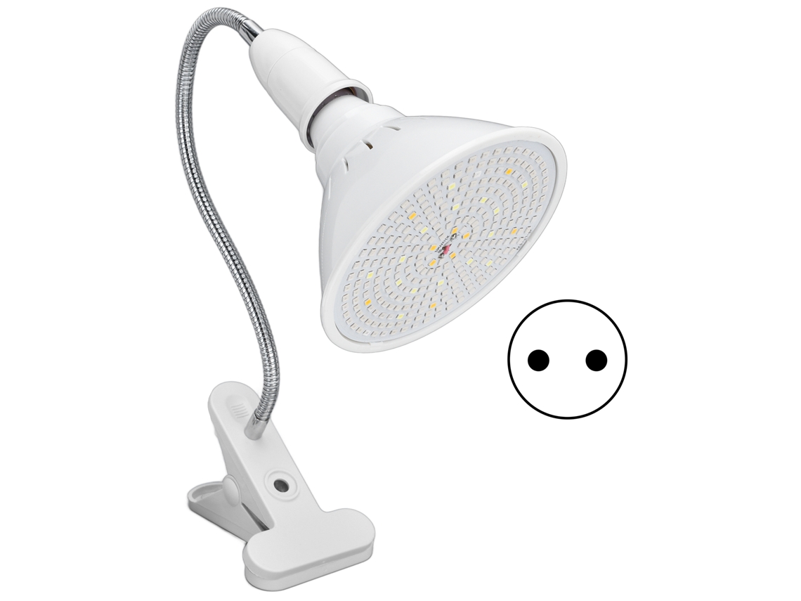 2026 luz de Crecimiento Led 290led com Espectro Vermelho Azul Branco Quente, Lâmpada de Planta com Clip Rotatório 360°, Plug 110 240v Eu