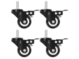 Vidaxl 8 Pcs Rodas Giratórias Com Travões 50 Mm