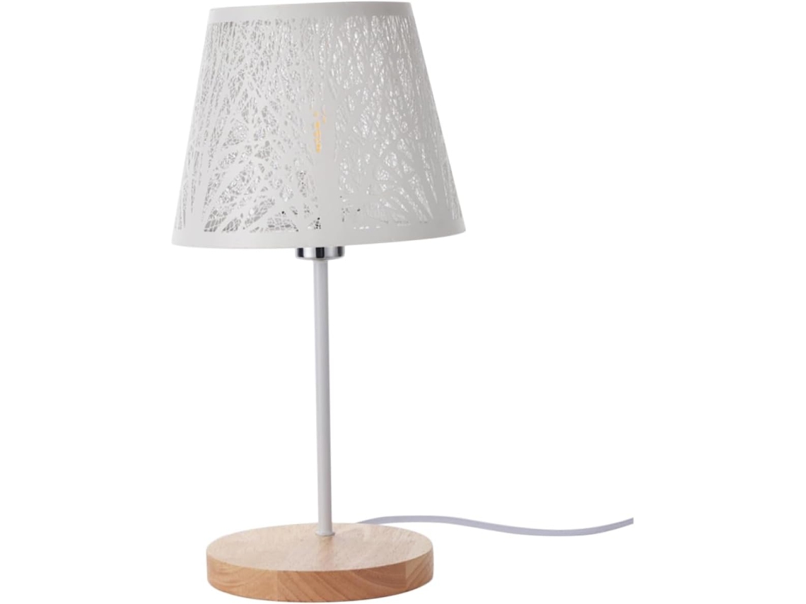 Abajur de Mesa com Cúpula Vazada em Formato de Árvore, Luminária de Cabeceira Moderna para Quarto. SFUSHOS
