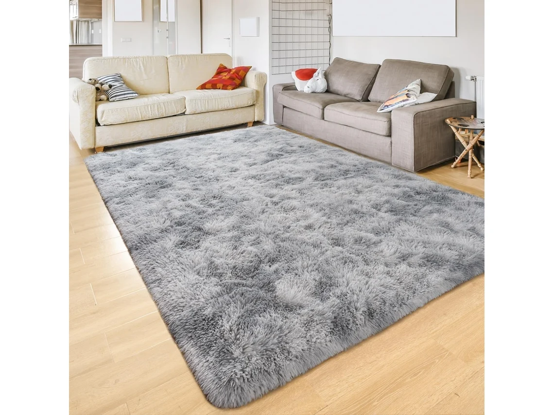 Tapete De Sala Ehstmind Felpudo Quarto Moderno Ambientes Internos Confortável Casa Multicor (100x50x50cm)