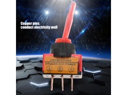 Interruptor Toggle Led 12v 20a Asw-13d 10pçs