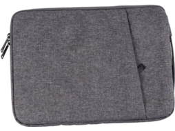 Capa Protetora Para Laptop Com Bolso Frontal Para Negócios E Lazer, 13,3 Polegadas, Cinza Escuro Aquaforge