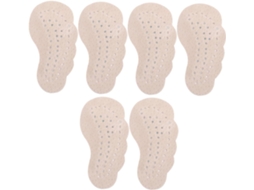 Protetores De Antepé Autoadesivos, 3 Pares, Proteção Antiderrapante, Absorventes De Suor, Design Compacto Para Saltos E
