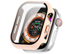 Capa para Apple Watch Series 11 46mm com Protetor de Tela de Vidro Temperado XIAOMOYU