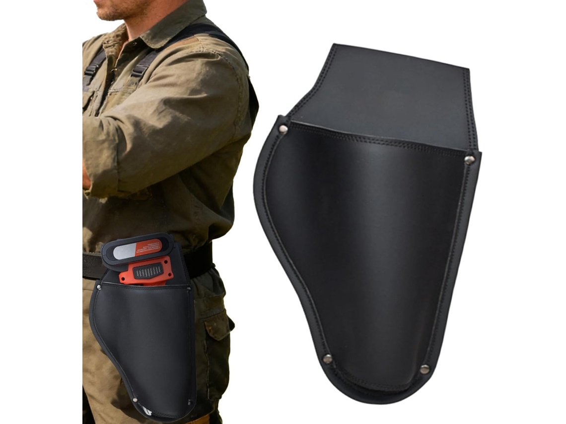 Bolsa organizadora para ferramentas de jardinagem, bolsa de cintura de grande capacidade, bolsa para guardar ferramentas de poda elétrica.