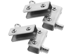 Conjunto De 4 Dobradiças Pivotantes Em Aço Inoxidável Para Portas