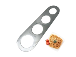 Utensílio Medidor De Espaguete Em Aço Inoxidável Com Quatro Tamanhos De Porções Para Um Cozimento Preciso De Massa.