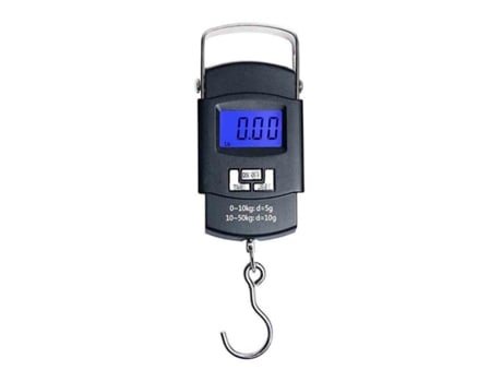 Balança Digital Portátil Pendurada Bagagem Pesca Balança Eletrônica Portátil Com Tela Lcd WAN DA ZHENG