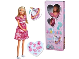 Boneca SIMBA Steffi Love Embarazada Surprise (Idade MÃÂÃÂÃÂÃÂ­nima: 3 Anos)