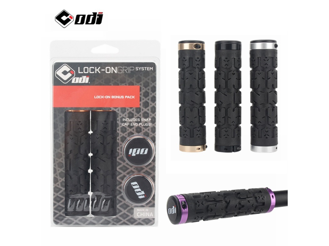 Capa Para Guidão De Mtb Com Trava De Bicicleta Odi, Amortecimento De Impacto, Punhos Ergonômicos Antiderrapantes Com Plugue Para Guidãovayotoy