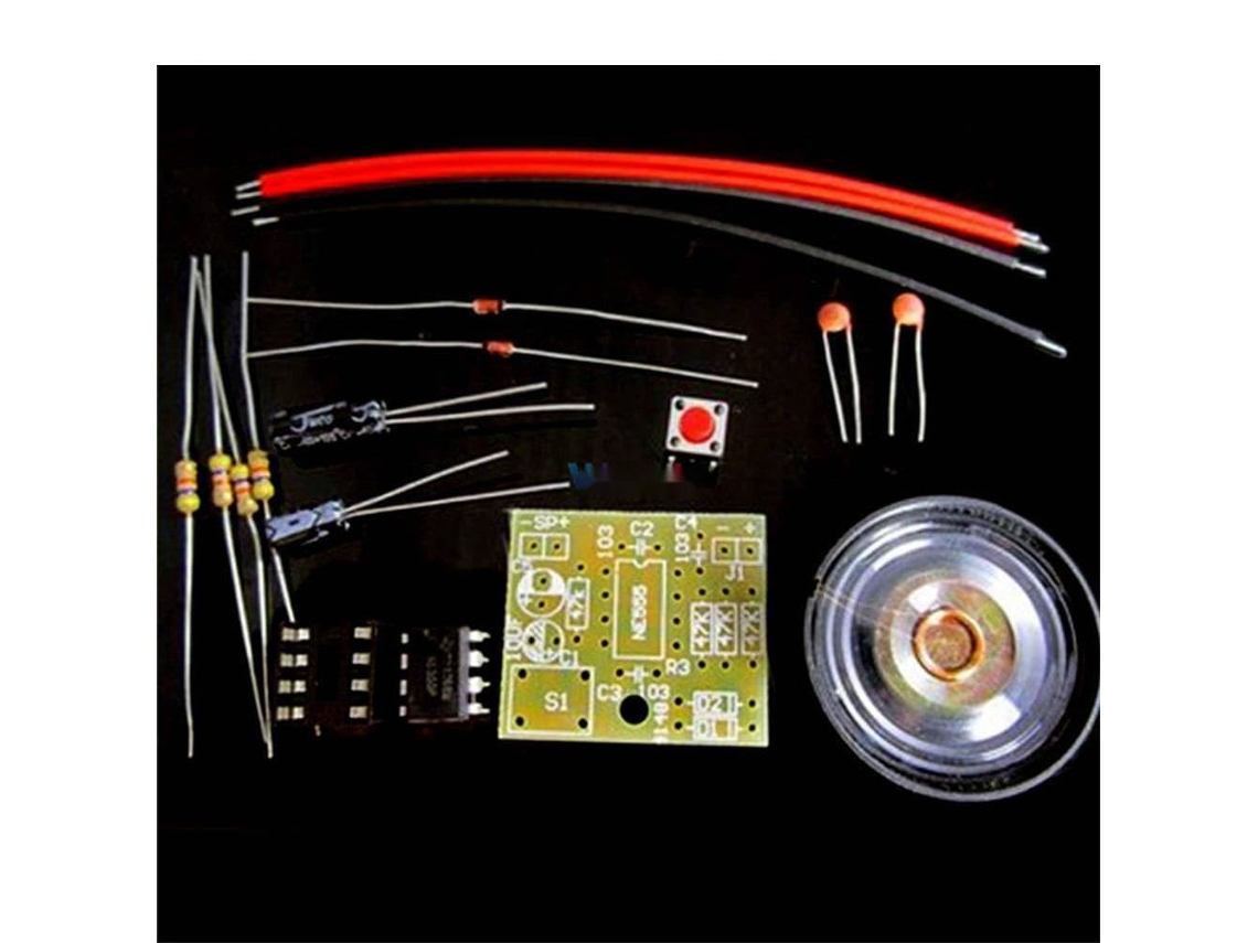 Conjunto De Campainha Eletrônica Perfect Doorbell Suite Ne555