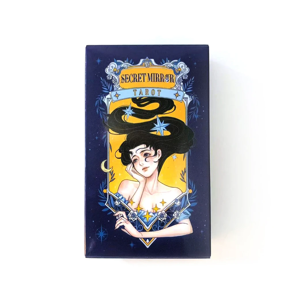 Tarot Do Espelho Misterioso, 78 Cartas, Contendo Energia De Cura.