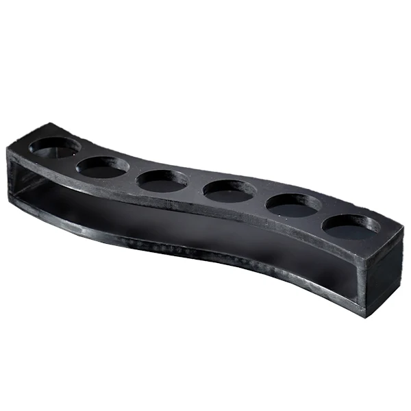 Suporte De Madeira Para Copos De Shot, Expositor, Bar, Vinho, Bebidas, Armazenamento De Copos, Bandeja Para Degustação, 6 Furosco