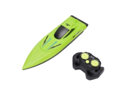 Primerox barco Rc de Alta Velocidade Recarregável Controle Remoto 4 Canais Prova D'água para Crianças