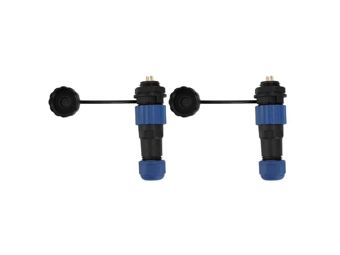 Laxiscreed Conector De Aviação Sd16 Ip68 Impermeável, Conexão Macho-fêmea Para Uso Exterior