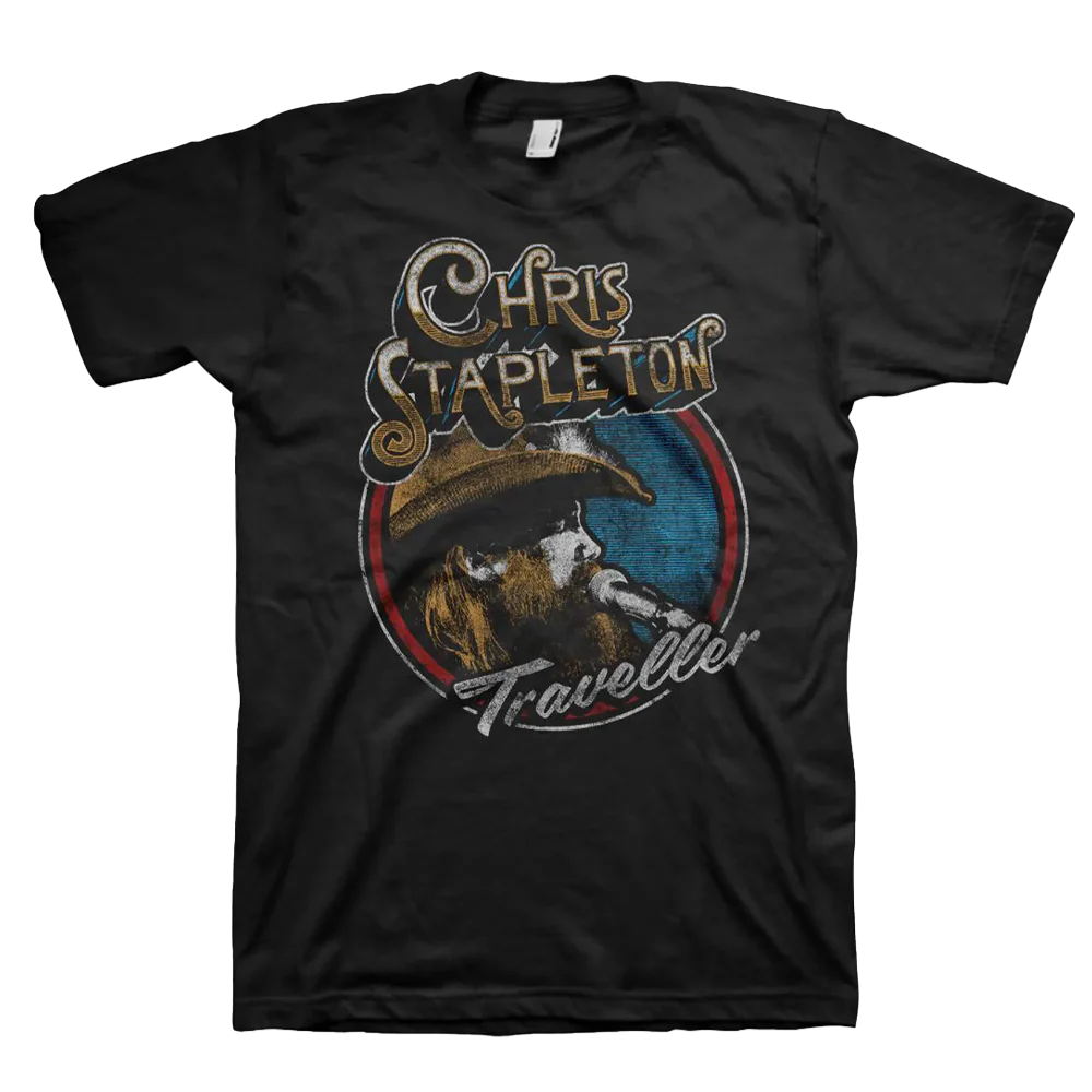 Chris Stapleton Traveler T-shirt Unisex Rockinstone Size:s