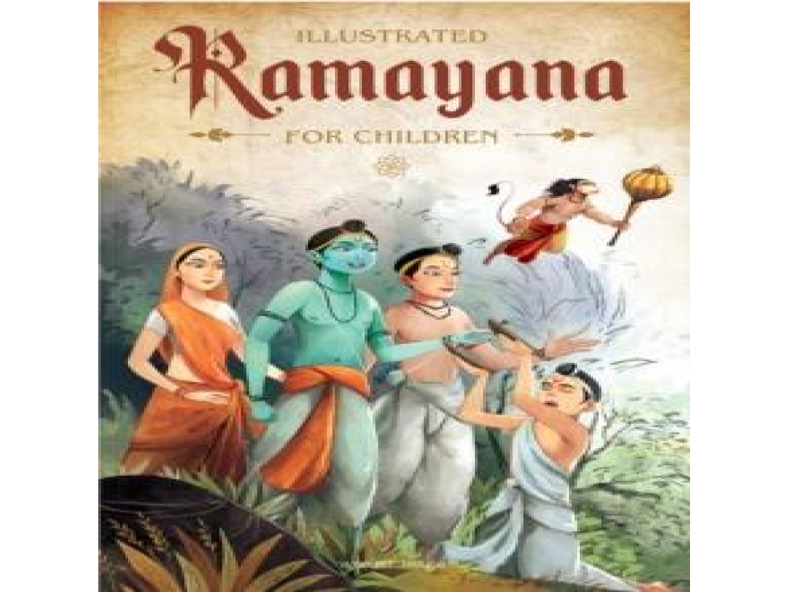 Livro Illustrated Ramayana For Children de Prakash Books (Inglês)