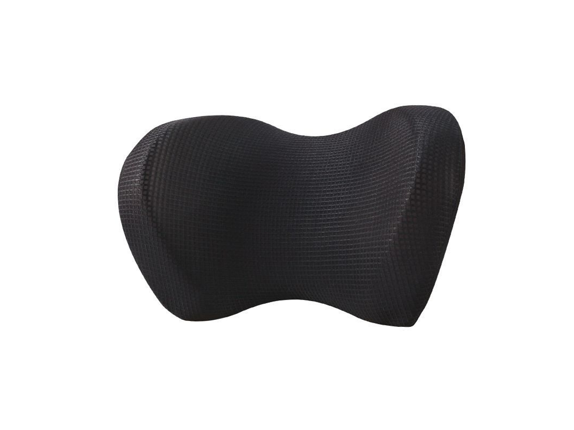 Rebe almohada Cervical para Coche Con Espuma de Memoria, Diseño Ergonómico para Aliviar Dolor de Cuello, Lavable Y Portátil