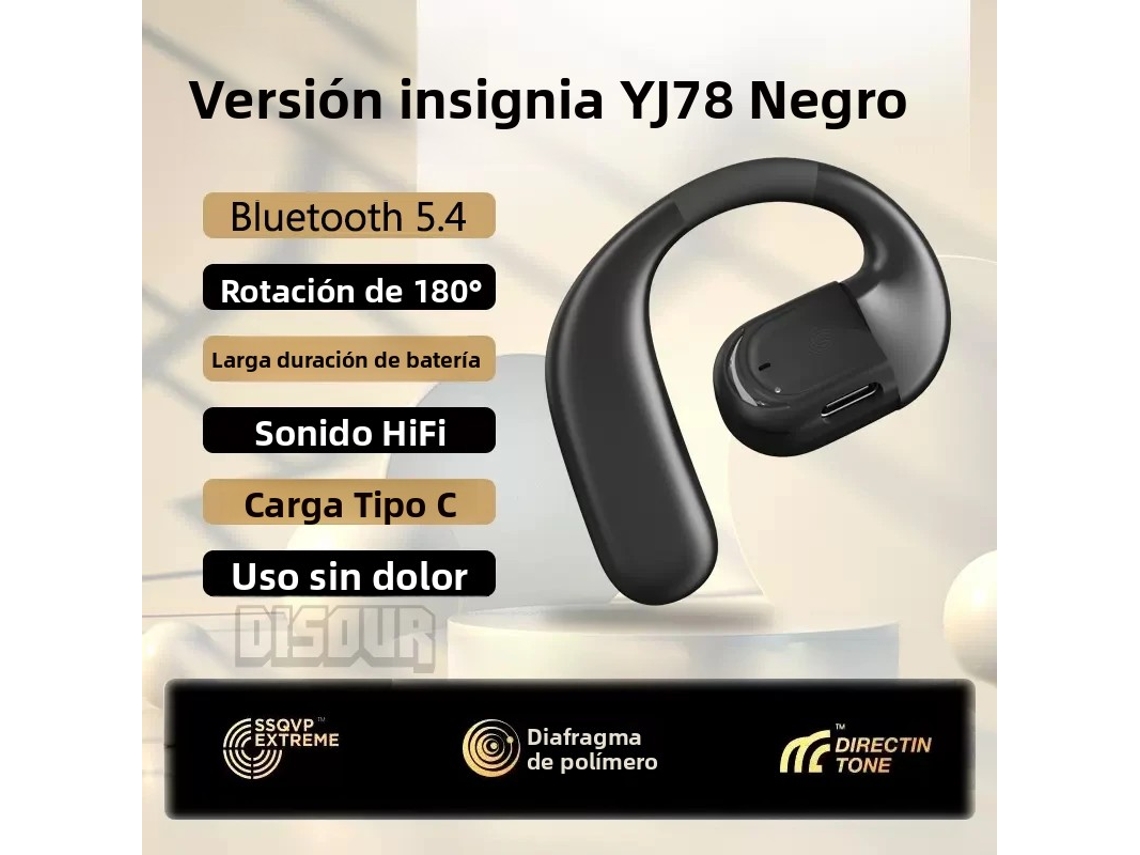Fones de Ouvido Empresariais MDUG Bluetooth 5.4 com microfone e som estéreo hi-fi