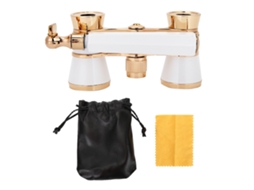 Telescópio Binocular De Ópera 3x25 Portátil Para Teatro Mulheres Meninas Meninos Branco